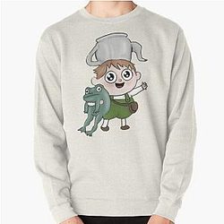 Over the garden wall greg and the frog Pullover Sweatshirt