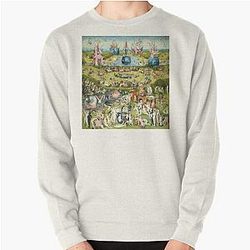 The Garden of Earthly Delights Full Image Pullover Sweatshirt