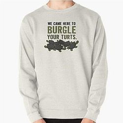 "Burgle Your Turts" - Over the Garden Wall turtles Pullover Sweatshirt