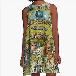 Hieronymus Bosch "The Garden of Earthly Delights" A-Line Dress