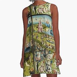 The Garden of Earthly Delights -  Hieronymus Bosch A-Line Dress