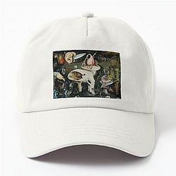The Garden of Earthly Delights (Hell) by Hieronymus Bosch Dad Hat