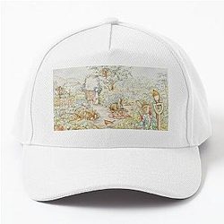 Peter Rabbit and Friends in the Garden Baseball Cap