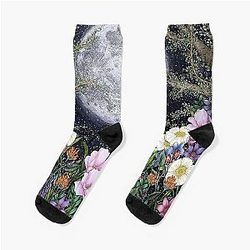 Midnight in the Garden II Socks