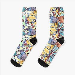 Dragon Fly in the garden Socks