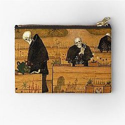 Hugo Simberg - The Garden of Death Zipper Pouch