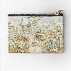 Peter Rabbit and Friends in the Garden Zipper Pouch