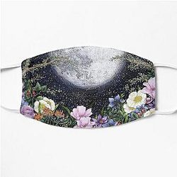 Midnight in the Garden II Flat Mask