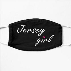 New Jersey Girl The Garden State Vintage Design Face Mask Flat Mask