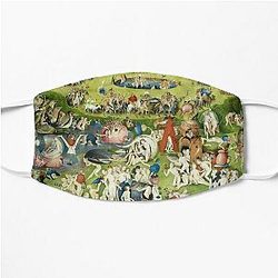The Garden of Earthly Delights by Hieronymus Bosch Flat Mask