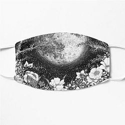 Midnight in the Garden Flat Mask