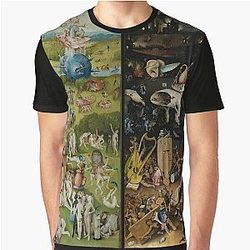 The Garden Hieronymus Bosch Graphic T-Shirt
