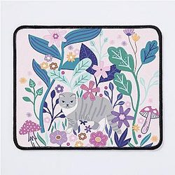 Cat in the Garden  Mouse Pad