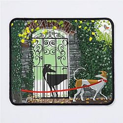 The Garden Gate Mouse Pad