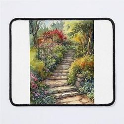 Spring in the garden Mouse Pad