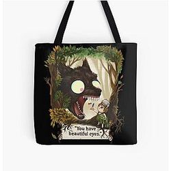 You have beautiful eyes - over the garden wall All Over Print Tote Bag