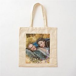 flowers in the garden Cotton Tote Bag