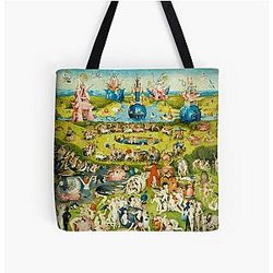The Garden of Earthly Delights All Over Print Tote Bag