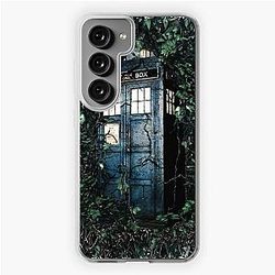 Police Box in The Garden Hoodie / T-shirt Samsung Galaxy Soft Case