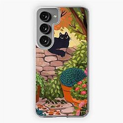 Cat in the Garden Samsung Galaxy Soft Case