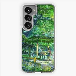 The Garden of Words Anime Scene Samsung Galaxy Soft Case