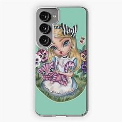 Alice In The Garden Of Pansies Samsung Galaxy Soft Case