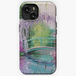 in the garden of Monet iPhone Tough Case