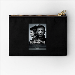 The Girl with the Dragon Tattoo The Best Crime Thriller The Girl With The Dragon Tattoo Zipper Pouches