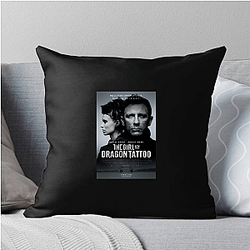 The Girl with the Dragon Tattoo The Best Crime Thriller The Girl With The Dragon Tattoo Pillows Cover