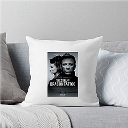 The Girl with the Dragon Tattoo The Best Crime Thriller The Girl With The Dragon Tattoo Pillows Cover