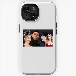 The Girl with the Dragon Tattoo Lisbeth Salander And Mikael Blomkvist The Girl With The Dragon Tattoo iPhone Cases