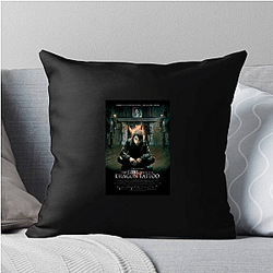 The Girl with the Dragon Tattoo Always Dark Always Mysterious The Girl With The Dragon Tattoo Pillows Cover