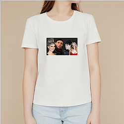 The Girl with the Dragon Tattoo Lisbeth Salander And Mikael Blomkvist The Girl With The Dragon Tattoo T-Shirts