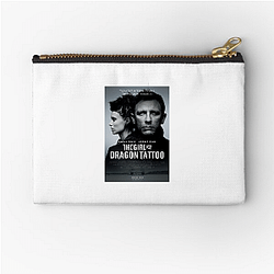 The Girl with the Dragon Tattoo The Best Crime Thriller The Girl With The Dragon Tattoo Zipper Pouches