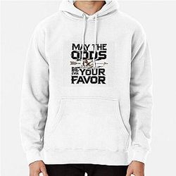 May the Odds Be Ever in Your Favor Hunger Games Fan Art Pullover Hoodie