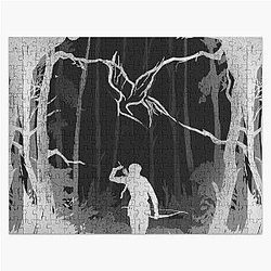 Hunger Games Wood Matte Black Jigsaw Puzzle