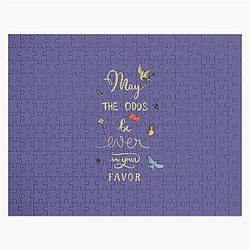 Hunger Games quality calligraphy gold version puzzles