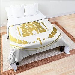 Hunger Games District 13 Gold Comforter