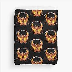 Mockingjay - If We Burn You Burn With Us Duvet Cover becomes

Mockingjay - If We Burn With You Duvet Cover