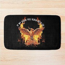Mockingjay - If We Burn With Us Bath Mat