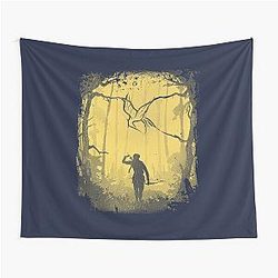 Hunger Games woods in Yellow Tapestry