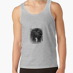 Hunger Games Wood Black Tank Top
