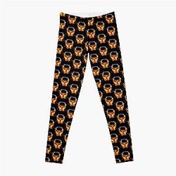 The Hunger Games Mockingjay 'If we burn you will burn with us' Leggings