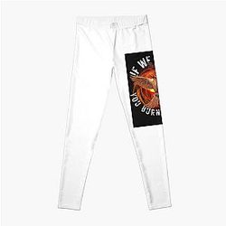 Mockingjay - If We Burn You Burn With Us Baseball Sleeve Leggings
