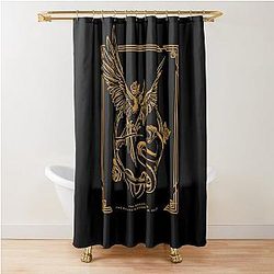 The Hunger Games and The Ballad Of Songbirds And Snake Movie Inspired Tom Blyth Rachel Zegler Shower Curtain