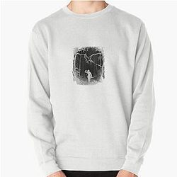 Hunger Games Woods Black White Pullover Sweatshirt