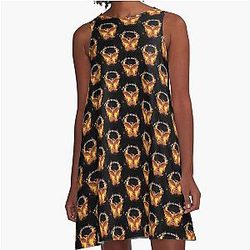 Mockingjay - If We Burn With Us Dress