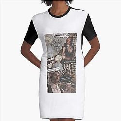 Coriolanus Snow - The Hunger Games Vintage Graphic T-Shirt Dress