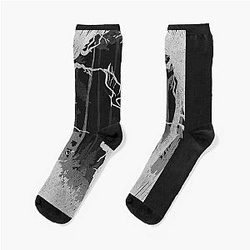 Hunger Games Woods Matte Black Socks