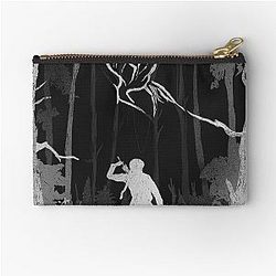 Hunger Games Woods Matte Black Zipper Pouch